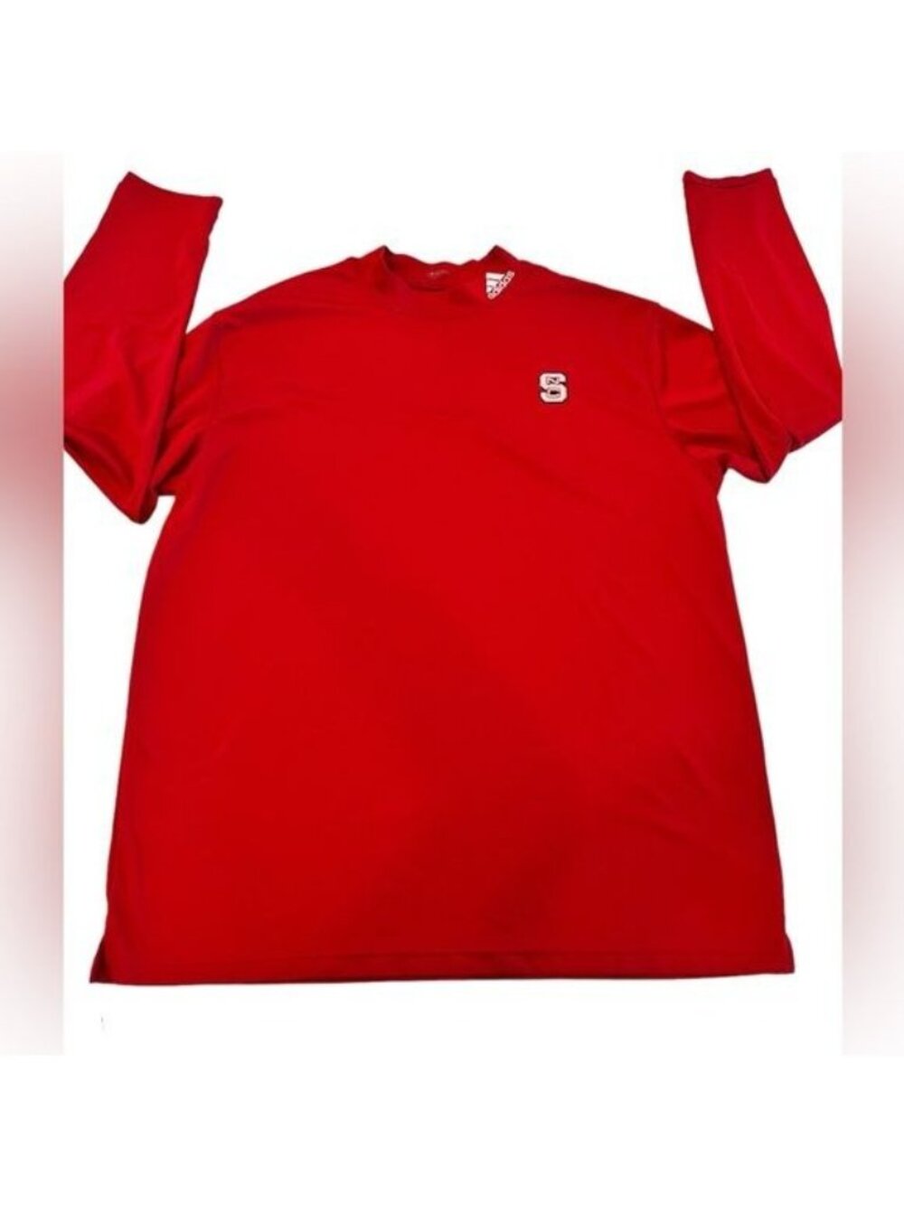 NC State North Carolina State Adidas Long Sleeve Shirt with Logo Size XL